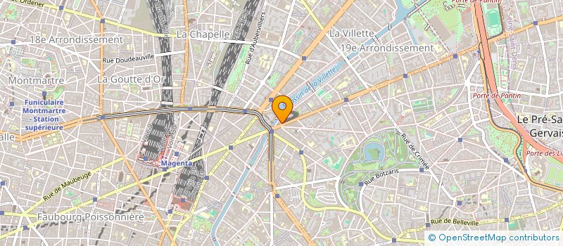 localisation de l'entreprise MADAME ANNE-LAURE AGERBECH  PARIS