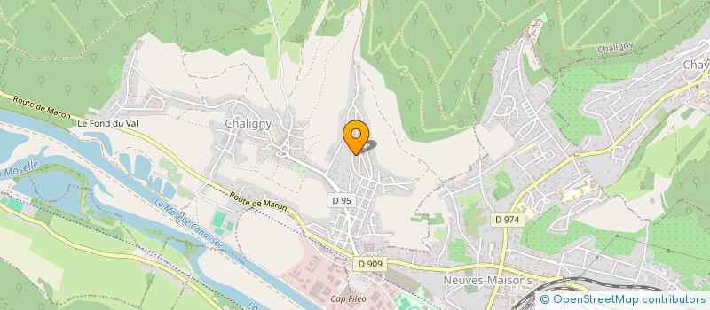 localisation de l'entreprise MADAME ANNE-LAURE ANCHLING  CHALIGNY