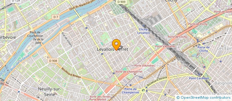localisation de l'entreprise MADAME ANNE LAURE AUMAITRE à LEVALLOIS-PERRET