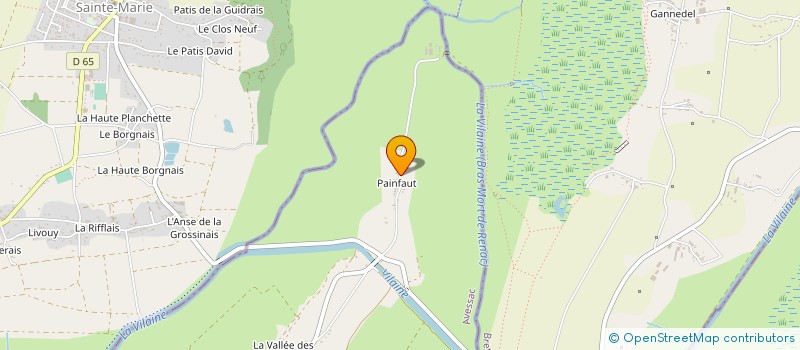 localisation de l'entreprise MADAME ANNE-LAURE BACHI  AVESSAC