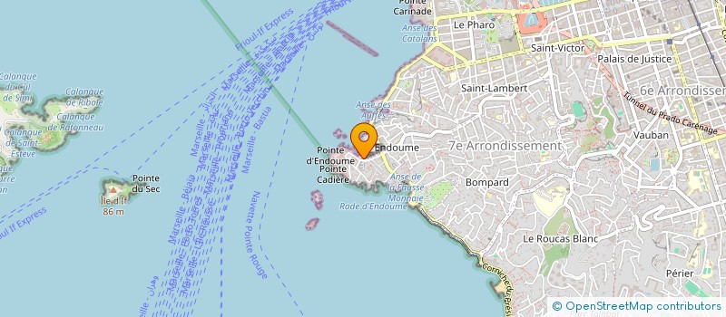localisation de l'entreprise MADAME ANNE LAURE BARBOLINI à MARSEILLE