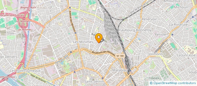 localisation de l'entreprise MADAME ANNE-LAURE BAUDY à TOULOUSE