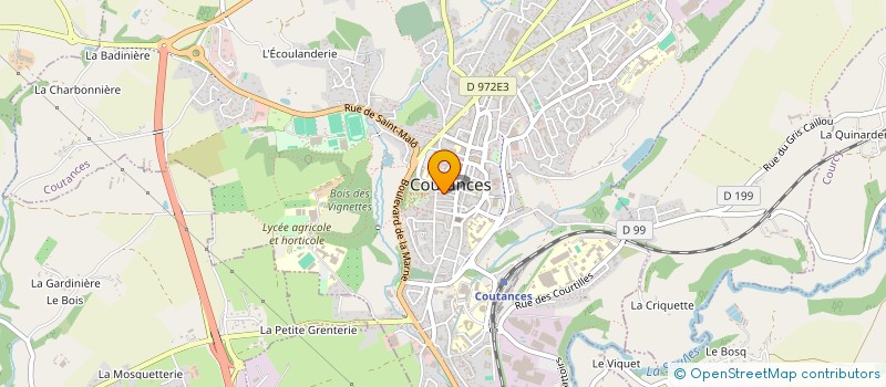 localisation de l'entreprise MADAME ANNE-LAURE BECHELEN à COUTANCES