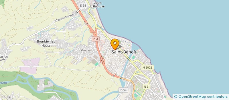 localisation de l'entreprise MADAME ANNE LAURE BEGUE  SAINT-BENOIT