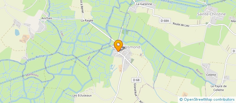 localisation de l'entreprise MADAME ANNE LAURE BERNARD à SAINT-SIGISMOND