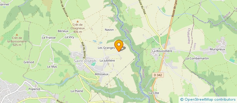 localisation de l'entreprise MADAME ANNE LAURE BERTHON à SAINT-JOSEPH