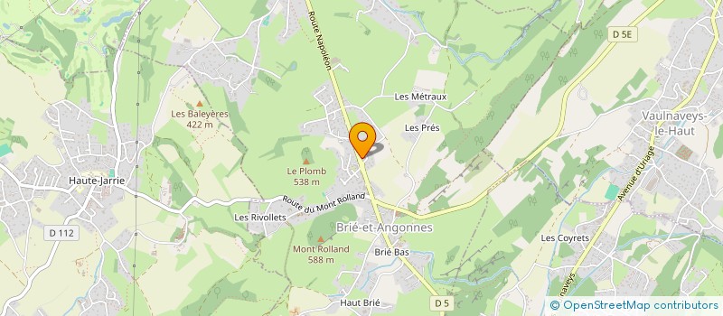 localisation de l'entreprise MADAME ANNE-LAURE BERTOLA  BRIE-ET-ANGONNES