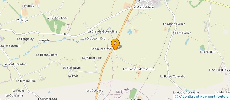 localisation de l'entreprise MADAME ANNE-LAURE BLOT à LAVAL