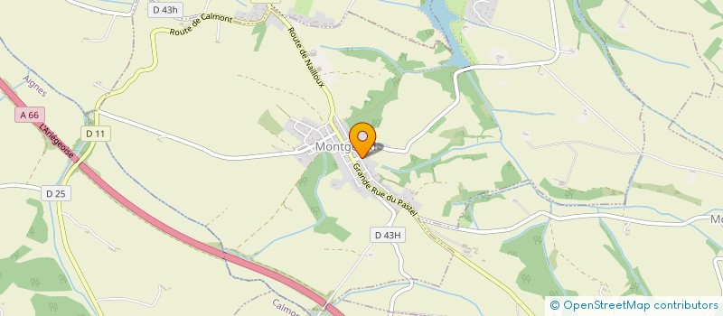 localisation de l'entreprise MADAME ANNE-LAURE BOIS  MONTGEARD