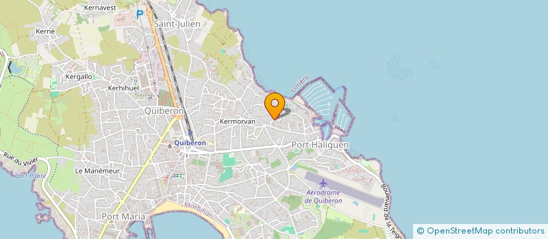 localisation de l'entreprise MADAME ANNE-LAURE BOUCHE à QUIBERON