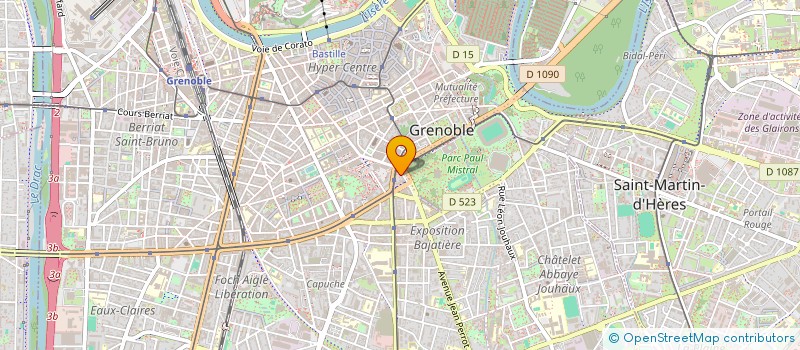 localisation de l'entreprise MADAME ANNE-LAURE BOULARD  GRENOBLE