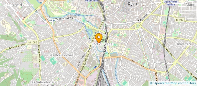 localisation de l'entreprise MADAME ANNE-LAURE BOURGEOIS à DIJON