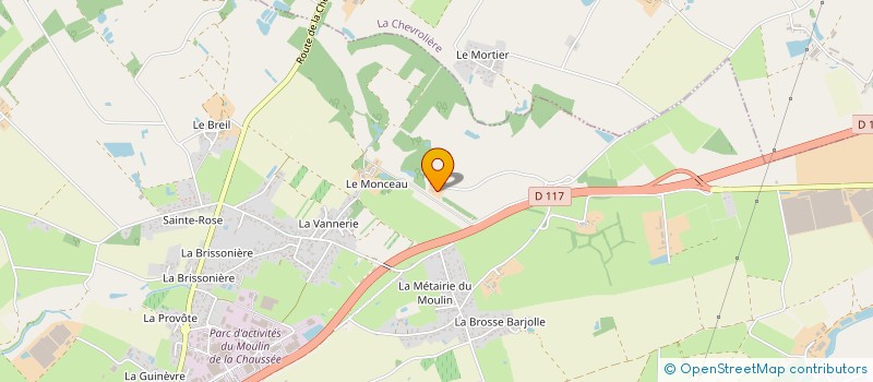 localisation de l'entreprise MADAME ANNE-LAURE BOURGUIGNON D'HERBIGNY  ST-PHILBERT-DE-GRAND-LIEU