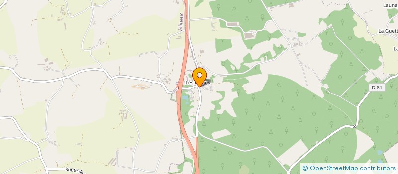 localisation de l'entreprise MADAME ANNE-LAURE BOURVEN  PLOEUC-L'HERMITAGE