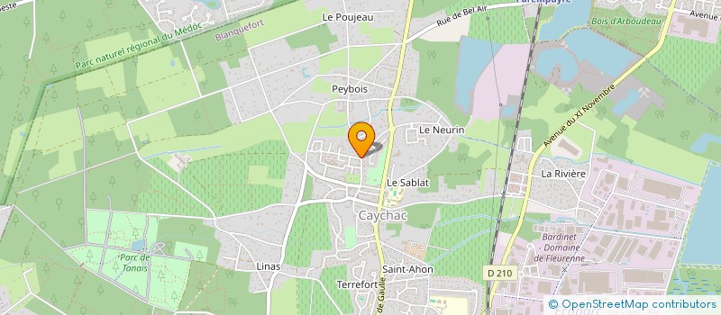 localisation de l'entreprise MADAME ANNE-LAURE BOUZON à BLANQUEFORT