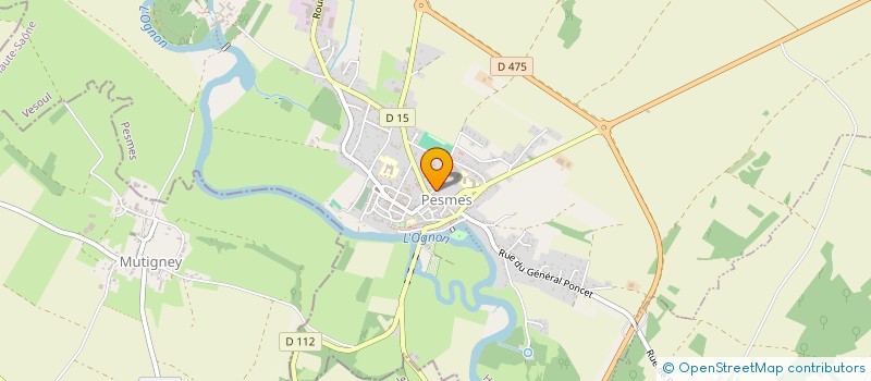 localisation de l'entreprise MADAME ANNE LAURE BRENOT  PESMES