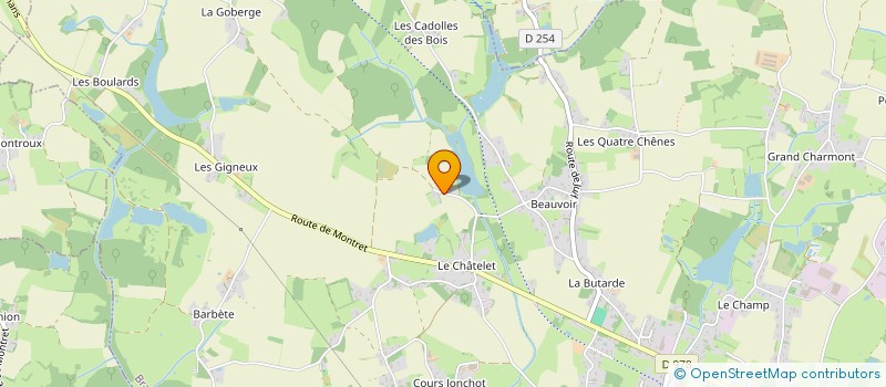 localisation de l'entreprise MADAME ANNE-LAURE BRIOTTET  BRANGES