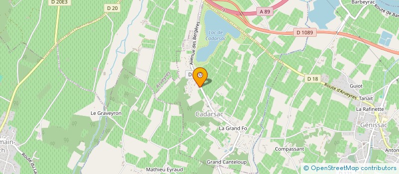 localisation de l'entreprise MADAME ANNE LAURE BUFFETAUD à CAYROLS