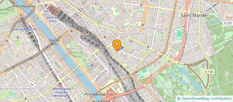 localisation de l'entreprise MADAME ANNE-LAURE BUISINE  PARIS