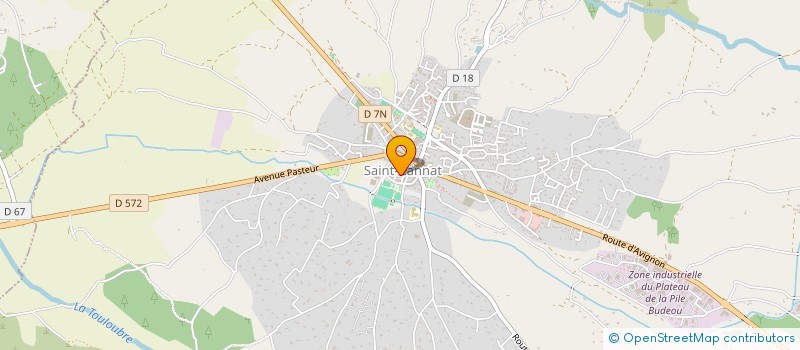 localisation de l'entreprise MADAME ANNE-LAURE CASES  SAINT-CANNAT