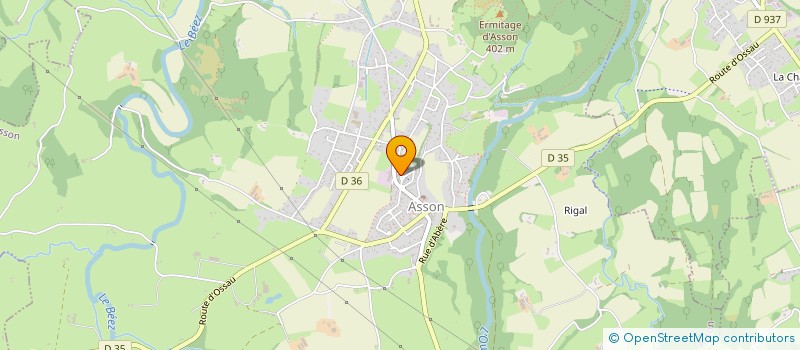 localisation de l'entreprise MADAME ANNE-LAURE CELENZA  ASSON