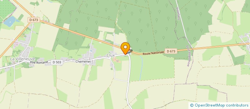 localisation de l'entreprise MADAME ANNE-LAURE CHEURLIN  CLUX-VILLENEUVE