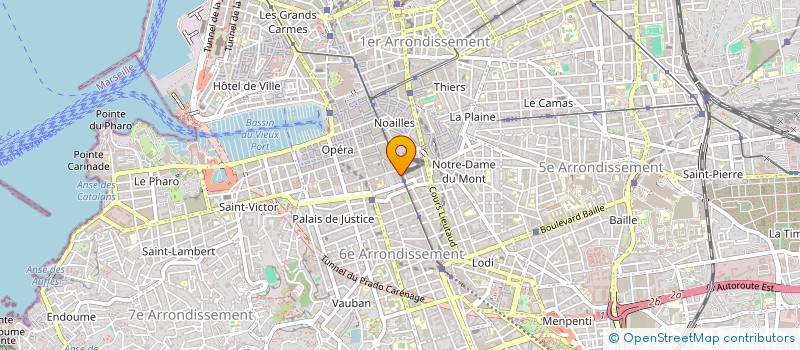 localisation de l'entreprise MADAME ANNE-LAURE COPPANO  MARSEILLE