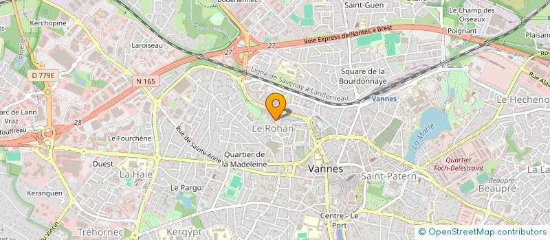 localisation de l'entreprise MADAME ANNE LAURE CROZON  SAINT-AVE