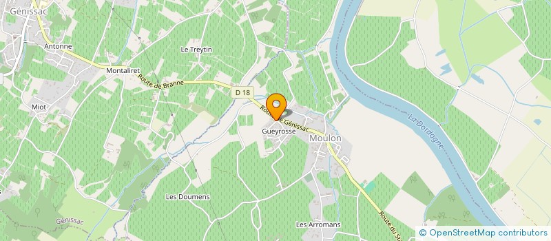 localisation de l'entreprise MADAME ANNE-LAURE DABOUY  MOULON