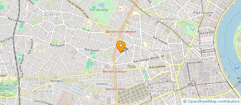 localisation de l'entreprise MADAME ANNE-LAURE DE LA FOREST DIVONNE à BORDEAUX