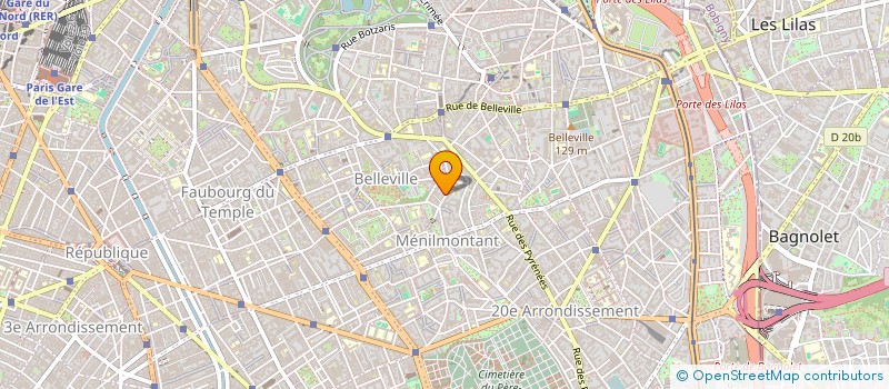 localisation de l'entreprise MADAME ANNE LAURE DEFRESNE  PARIS