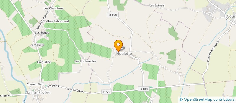 localisation de l'entreprise MADAME ANNE-LAURE DEVINEAU à HOULETTE
