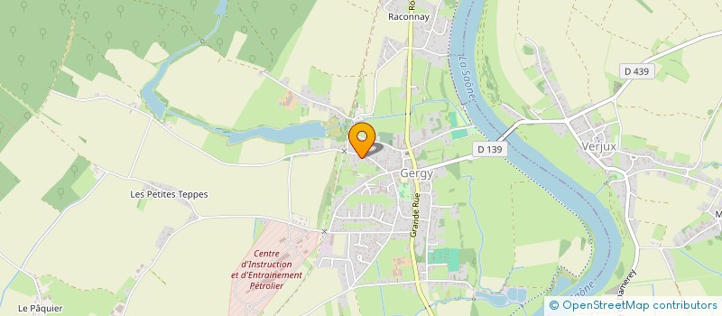 localisation de l'entreprise MADAME ANNE LAURE DEWEILDE  GERGY