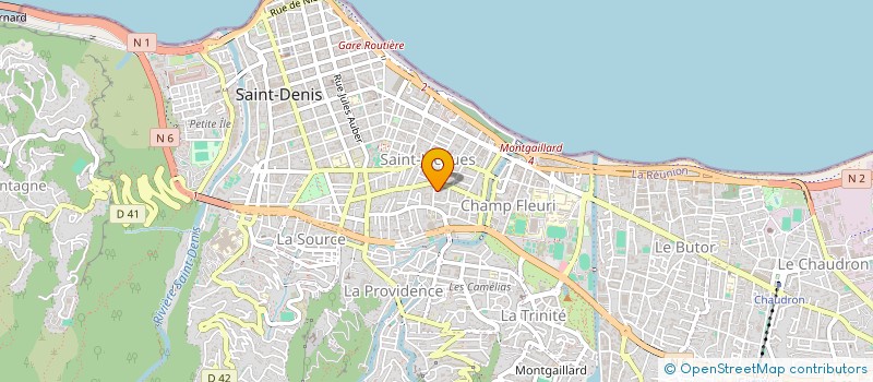 localisation de l'entreprise MADAME ANNE-LAURE DIQUELOU à SAINT-DENIS