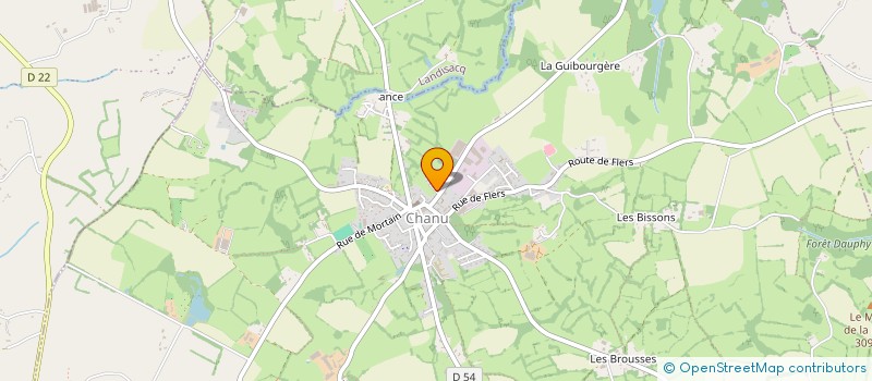 localisation de l'entreprise MADAME ANNE-LAURE DORSY à CHANU