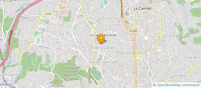 localisation de l'entreprise MADAME ANNE LAURE DRAPIER  ANTIBES