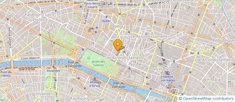 localisation de l'entreprise MADAME ANNE LAURE DREYFUS  PARIS