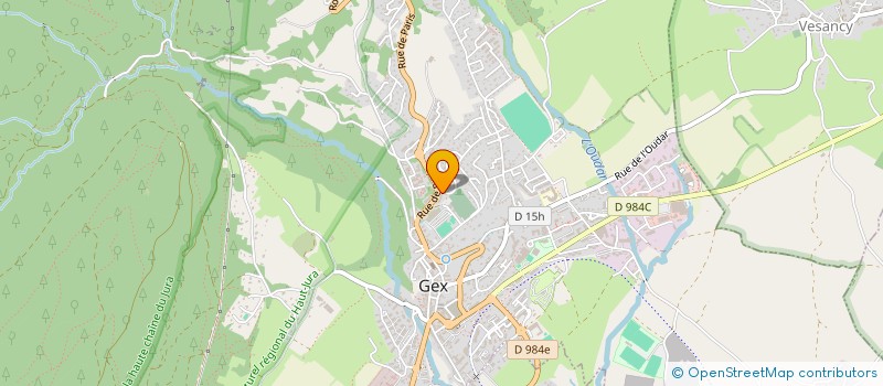 localisation de l'entreprise MADAME ANNE-LAURE DROUARD  SALLES-SUR-MER