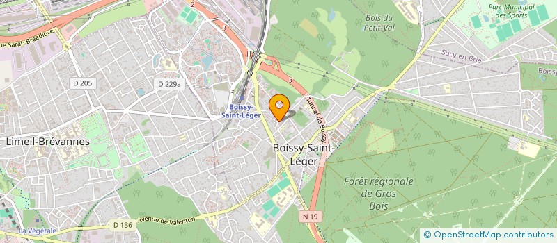 localisation de l'entreprise MADAME ANNE-LAURE DUBOEUF à BOISSY-SAINT-LEGER