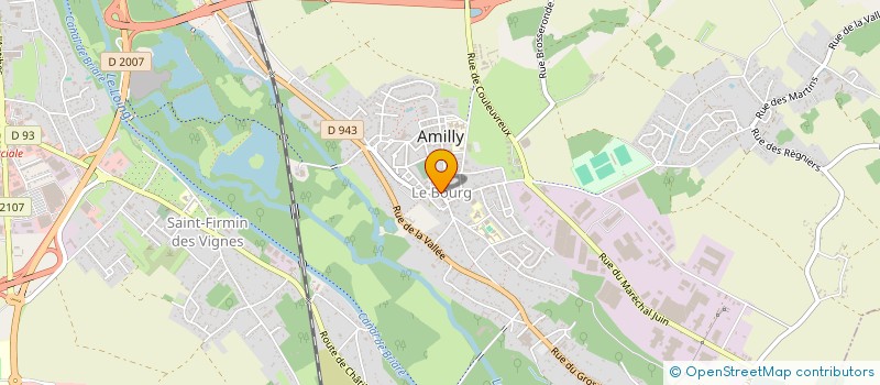 localisation de l'entreprise MADAME ANNE LAURE DUPONT à AMILLY