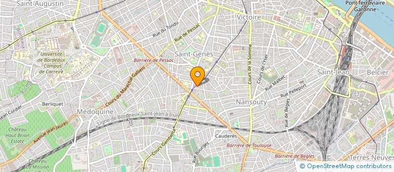 localisation de l'entreprise MADAME ANNE-LAURE DUSSAIX  BORDEAUX