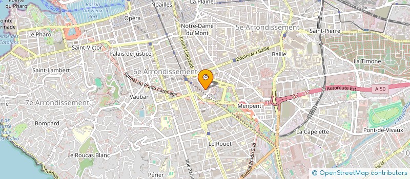 localisation de l'entreprise MADAME ANNE-LAURE ENJARY  MARSEILLE