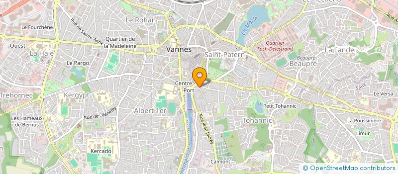 localisation de l'entreprise MADAME ANNE-LAURE EVENO à VANNES