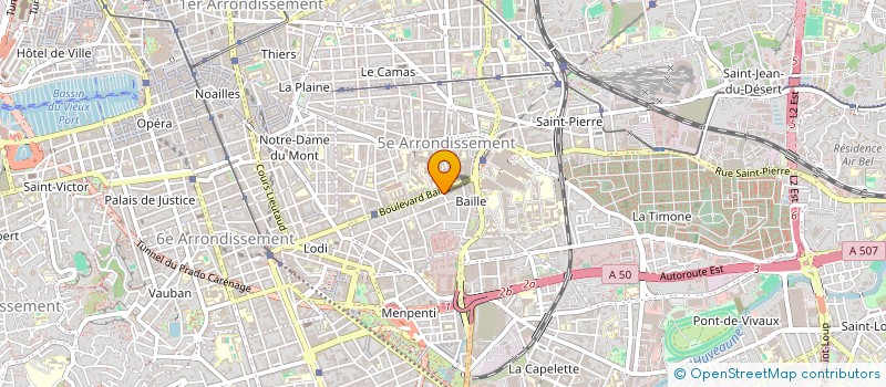 localisation de l'entreprise MADAME ANNE-LAURE FARCY  MARSEILLE