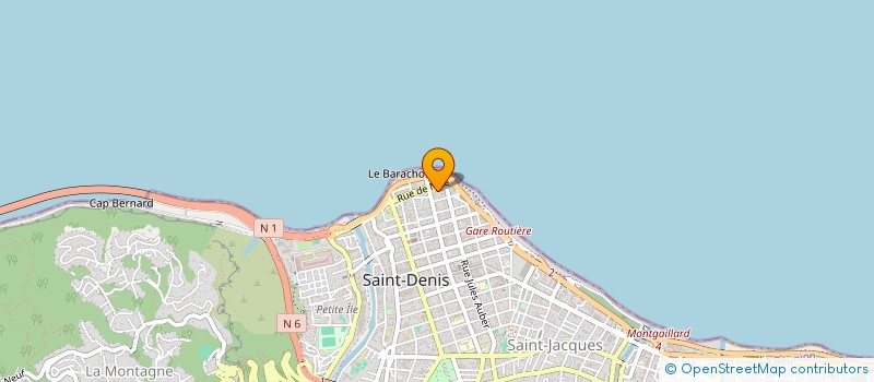 localisation de l'entreprise MADAME ANNE LAURE FOULLON à SAINT-DENIS