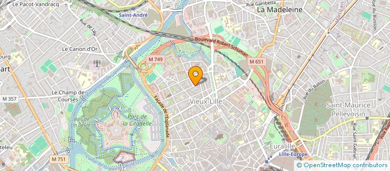 localisation de l'entreprise MADAME ANNE-LAURE FRACHEA à LILLE