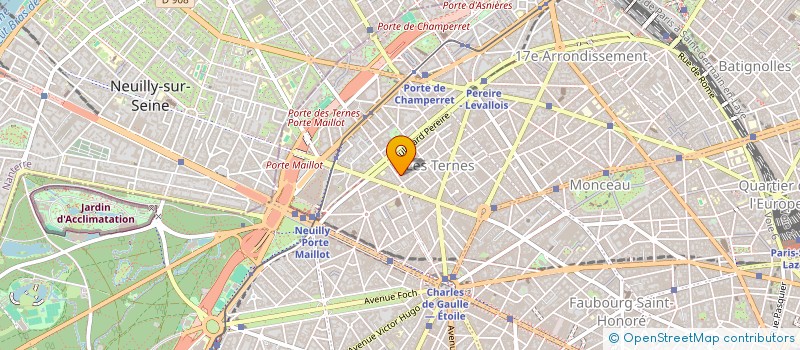 localisation de l'entreprise MADAME ANNE-LAURE FRIZON  PARIS