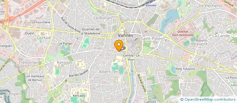 localisation de l'entreprise MADAME ANNE LAURE GAUVRIT à VANNES