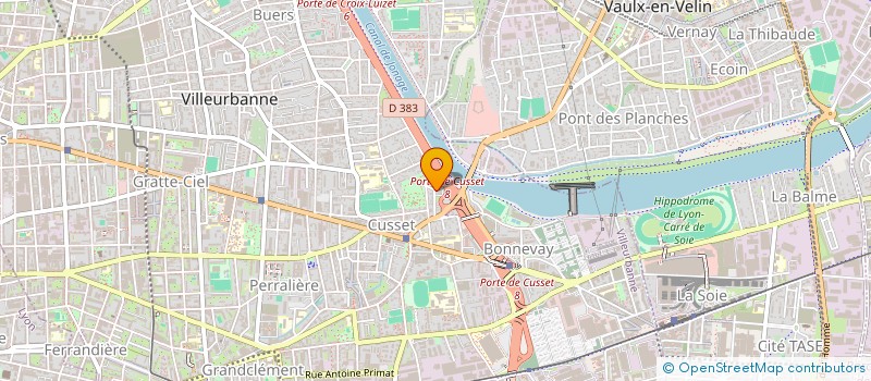 localisation de l'entreprise MADAME ANNE-LAURE GEISSER  VILLEURBANNE