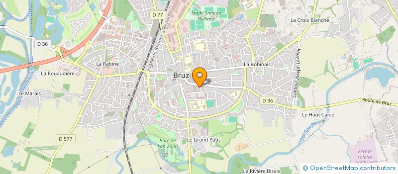 localisation de l'entreprise MADAME ANNE-LAURE GENDROT à BRUZ